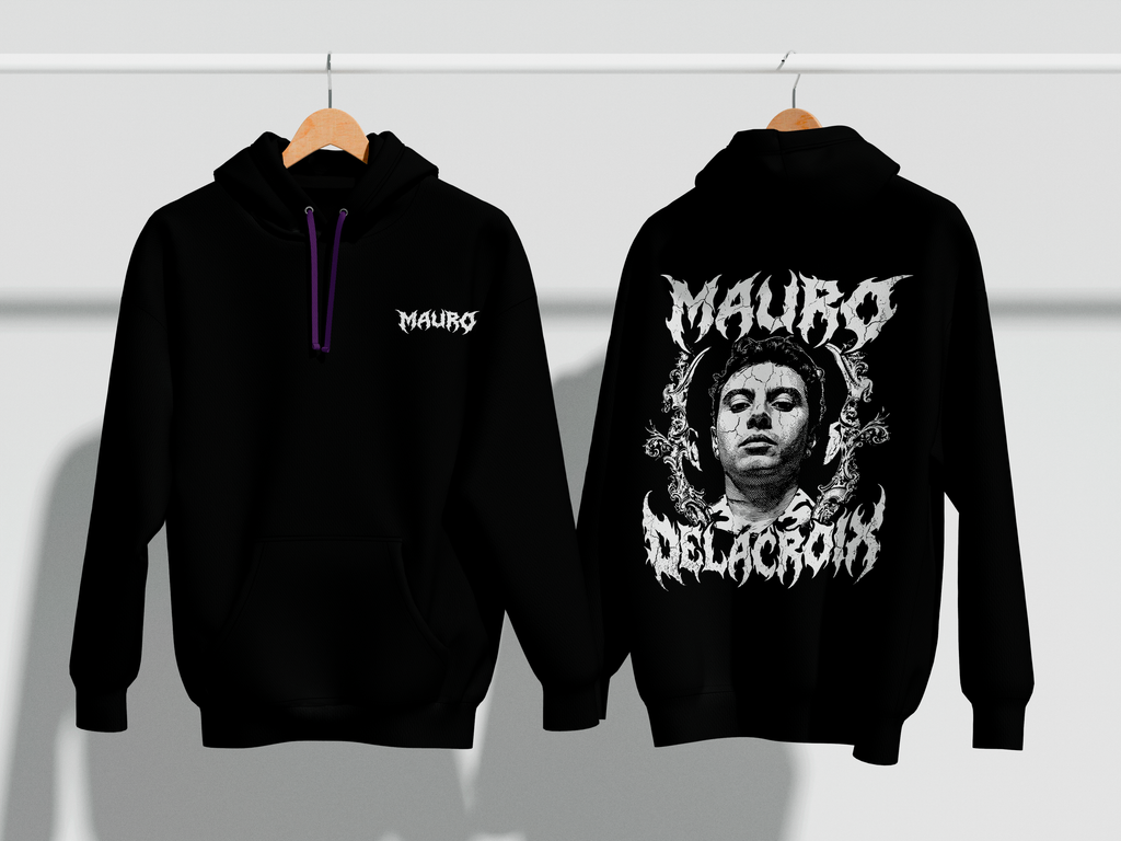 MAURO METAL HOODIE - BLACKOUT EDITION